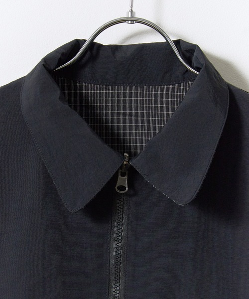 OK YESTERDAY（オッケーイエスタデイ）の「OK YESTERDAY / オーケー イエスタデイ リバーシブルナイロンジャケット Reversible Nylon Jacket秋 秋服 2026年秋冬 冬服（ブルゾン・メンズ・カーキ/ネイビー/ブラック・L/M）」の9枚目の写真