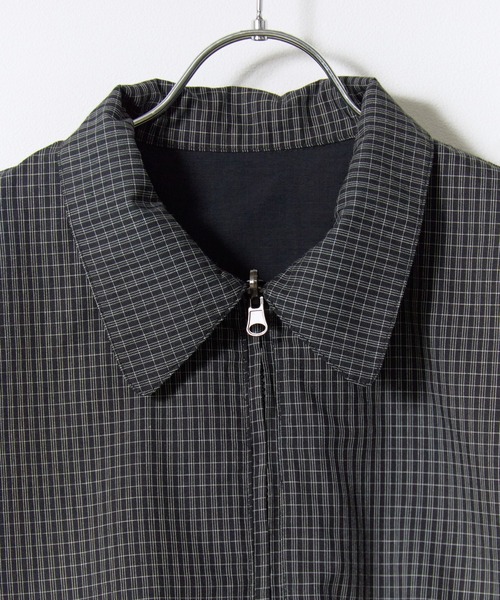 OK YESTERDAY（オッケーイエスタデイ）の「OK YESTERDAY / オーケー イエスタデイ リバーシブルナイロンジャケット Reversible Nylon Jacket秋 秋服 2026年秋冬 冬服（ブルゾン・メンズ・カーキ/ネイビー/ブラック・L/M）」の14枚目の写真