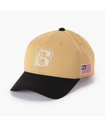 BRIEFING（ブリーフィング）の「【BRIEFING GOLF／ブリーフィングゴルフ】MEN’S 2-TONE INITIAL CAP（キャップ）」