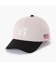 BRIEFING（ブリーフィング）の「【BRIEFING GOLF／ブリーフィングゴルフ】MEN’S 2-TONE INITIAL CAP（キャップ）」