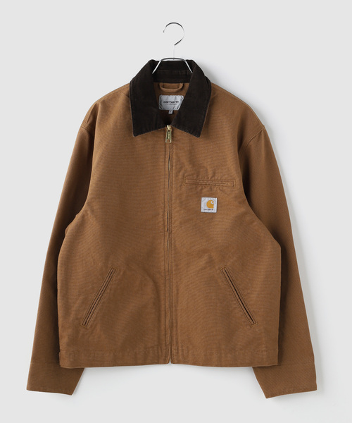 Carhartt WIP(カーハートダブリューアイピー)の「CARHARTT WIP / カーハート ダブリューアイピー Detroit Jacket(ブルゾン・メンズ・ブラック/ブラウン・MEDIUM/SMALL/LARGE)」の2枚目の写真