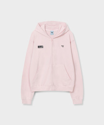ソフトジップアップパーカー (PINK)_GCCUJJP03PK