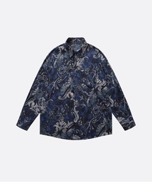 Vintage Baroque Floral Shirt