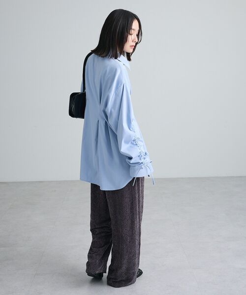 Green Parks(グリーンパークス)の「ベロアレースカットパンツ(その他パンツ・レディース・ブラウン/ホワイト系その他2/チャコールグレー・FREE)」の17枚目の写真