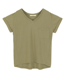 titivate | ﾎﾟｹｯﾄVﾈｯｸTｼｬﾂ(Tシャツ/カットソー)