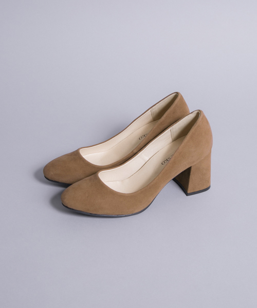 RODE SKO（ロデスコ）の「RODE SKO AINI ミドルチャンキーパンプス（パンプス・レディース・ワイン/キャメル・36/37/38）」の2枚目の写真