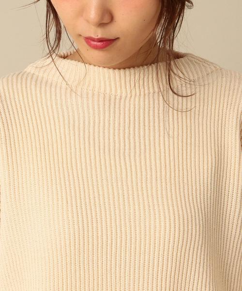 Another Edition(アナザーエディション)の「【WEB店舗限定】リブ袖フレアニットプルオーバー/ aeBFC RIB ソデフレア PO◆(ニット/セーター・レディース・オフホワイト/ブラック/ライトブルー/オレンジ系その他・フリー)」の18枚目の写真