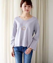 N.（N. Natural Beauty Basic） | ミラノリブセットアップトップス【セットアップ対応商品】(ニット/セーター)