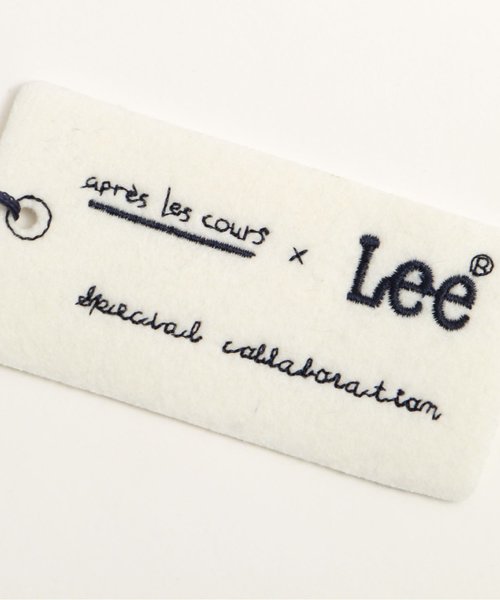 apres les cours(アプレレクール)の「LEEフリルジャンパースカート(ジャンパースカート・キッズ・ネイビー/ブルー・100/120/80/90/130/110/140)」の4枚目の写真