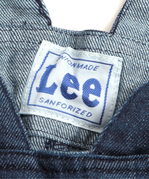 apres les cours(アプレレクール)の「LEEフリルジャンパースカート(ジャンパースカート・キッズ・ネイビー/ブルー・100/120/80/90/130/110/140)」の8枚目の写真