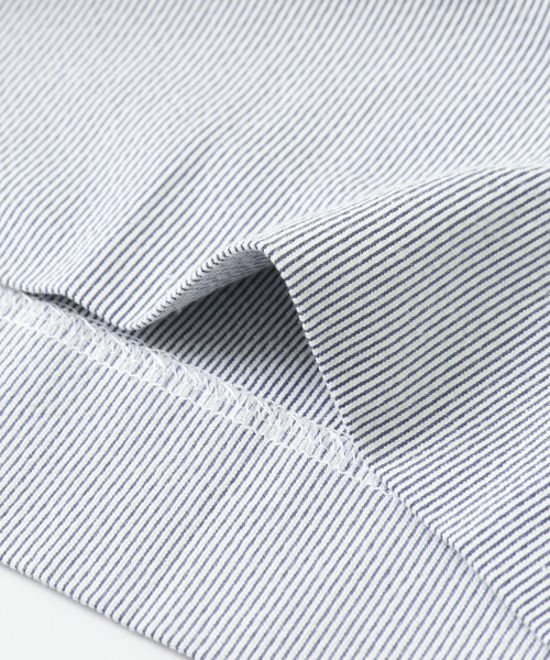 URBAN RESEARCH（アーバンリサーチ）の「サッカーストライプワイドパンツ（その他パンツ・レディース・ベージュ/ブルー・36/38）」の8枚目の写真