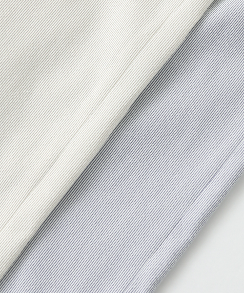 URBAN RESEARCH（アーバンリサーチ）の「サッカーストライプワイドパンツ（その他パンツ・レディース・ベージュ/ブルー・36/38）」の11枚目の写真