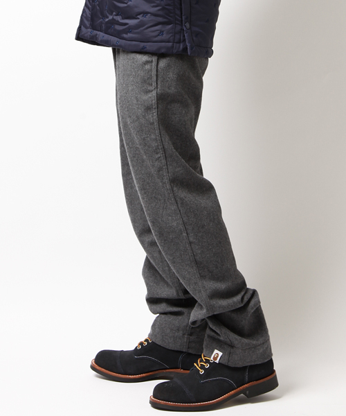 A BATHING APE(アベイシングエイプ)の「WOOL PANTS(スラックス・メンズ・グレー/ネイビー・X-LARGE/SMALL/LARGE/MEDIUM)」の3枚目の写真