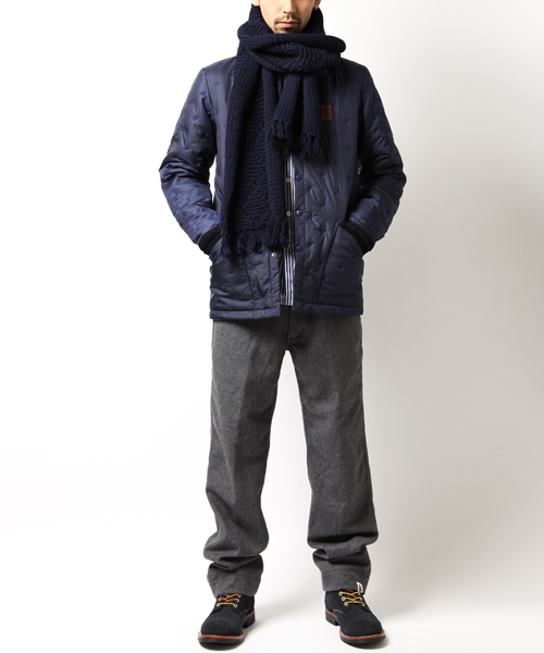 A BATHING APE(アベイシングエイプ)の「WOOL PANTS(スラックス・メンズ・グレー/ネイビー・X-LARGE/SMALL/LARGE/MEDIUM)」の9枚目の写真