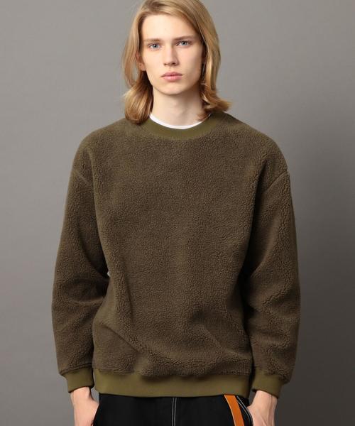 BEAUTY&YOUTH UNITED ARROWS（ビューティーアンドユースユナイテッドアローズ）の「BY ウォッシャブル ボア スウェット ◆（スウェット・メンズ・オフホワイト/オリーブ/ロイヤルブルー/オレンジ/ネイビー/ダークグレー/ベージュ・SMALL/X-LARGE/LARGE/MEDIUM）」の22枚目の写真