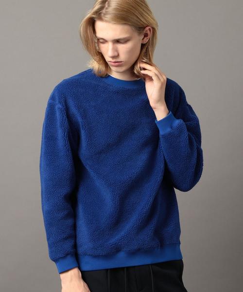 BEAUTY&YOUTH UNITED ARROWS（ビューティーアンドユースユナイテッドアローズ）の「BY ウォッシャブル ボア スウェット ◆（スウェット・メンズ・オフホワイト/オリーブ/ロイヤルブルー/オレンジ/ネイビー/ダークグレー/ベージュ・SMALL/X-LARGE/LARGE/MEDIUM）」の17枚目の写真