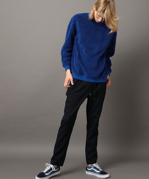 BEAUTY&YOUTH UNITED ARROWS（ビューティーアンドユースユナイテッドアローズ）の「BY ウォッシャブル ボア スウェット ◆（スウェット・メンズ・オフホワイト/オリーブ/ロイヤルブルー/オレンジ/ネイビー/ダークグレー/ベージュ・SMALL/X-LARGE/LARGE/MEDIUM）」の19枚目の写真