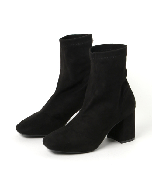 Andemiu（アンデミュウ）の「【LLサイズWEB限定】Ｆ／ストレッチブーツ771587（ブーツ・レディース・ブラック/ブラウン/キャメル・SMALL/LARGE/X-LARGE/MEDIUM）」の2枚目の写真