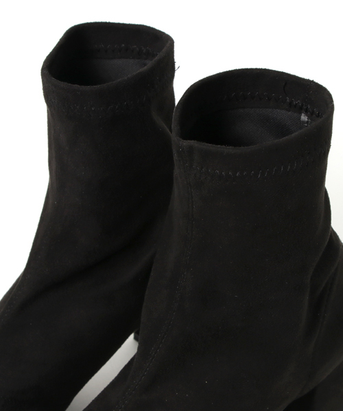 Andemiu（アンデミュウ）の「【LLサイズWEB限定】Ｆ／ストレッチブーツ771587（ブーツ・レディース・ブラック/ブラウン/キャメル・SMALL/LARGE/X-LARGE/MEDIUM）」の6枚目の写真