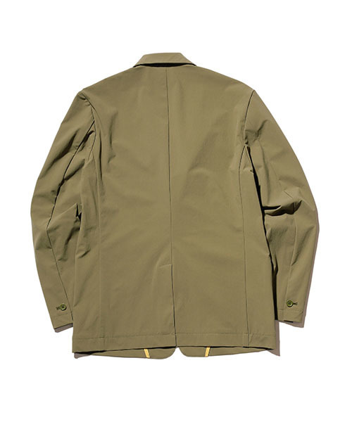 MR.OLIVE（ミスターオリーブ）の「COOL TOUCH 4WAY STRETCH NYLON / 2B NOTCHED LAPEL JACKET（テーラードジャケット・メンズ・ベージュ/グリーン/ブラック・LARGE/MEDIUM/SMALL）」の5枚目の写真