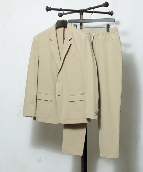 MR.OLIVE（ミスターオリーブ）の「COOL TOUCH 4WAY STRETCH NYLON / 2B NOTCHED LAPEL JACKET（テーラードジャケット・メンズ・ベージュ/グリーン/ブラック・LARGE/MEDIUM/SMALL）」の10枚目の写真