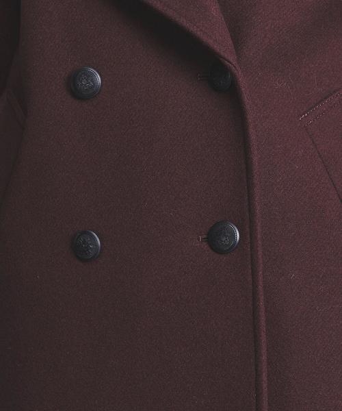 【期間限定】UNITED ARROWS マリンコート ピーコート ブラウン UNITED ARROWS（ユナイテッドアローズ）の「UWSC マリンコート