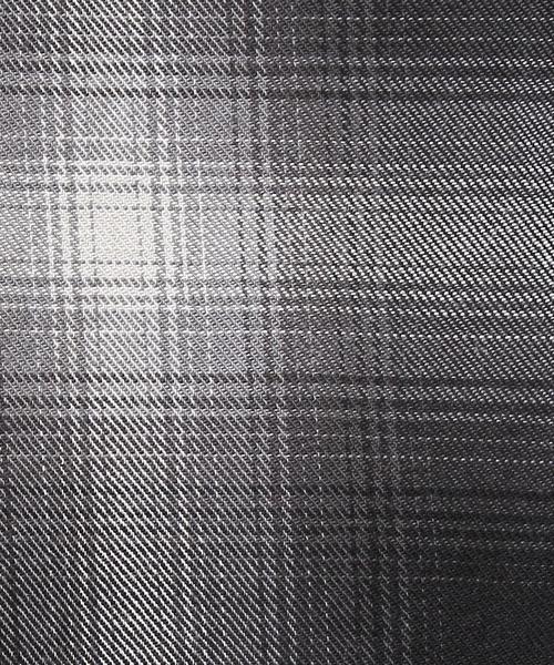 coen（コーエン）の「オンブレチェックシャツガウン（その他アウター・メンズ・ブラック/レッド・LARGE/MEDIUM/SMALL）」の15枚目の写真