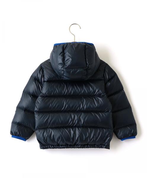 patagonia（パタゴニア）の「【patagonia(パタゴニア)】25/Down Sweater Hoody（ダウンジャケット/コート・キッズ・ピンク/ネイビー・5T/4T/3T）」の9枚目の写真