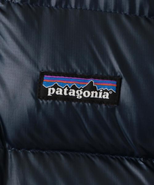 patagonia（パタゴニア）の「【patagonia(パタゴニア)】25/Down Sweater Hoody（ダウンジャケット/コート・キッズ・ピンク/ネイビー・5T/4T/3T）」の7枚目の写真