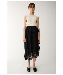 MOUSSY | LACE RUFFLE WRAP SKIRT(スカート)