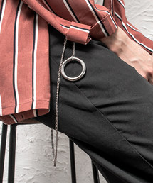 MinoriTY | ジョイントウォレットチェーン/カラビナ付き(ウォレットチェーン)