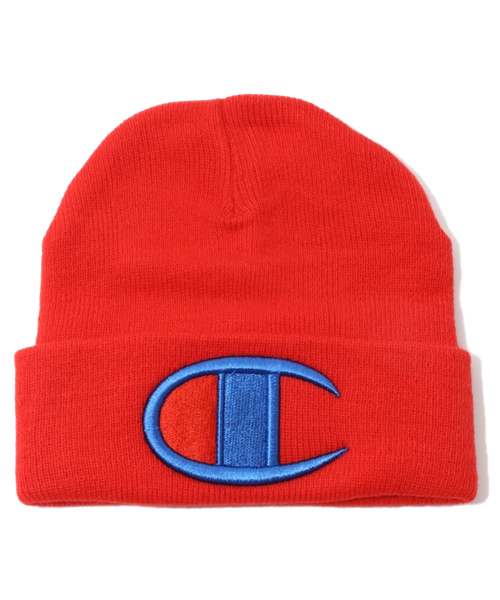 Champion(チャンピオン)の「∴WEGO/Championニットキャップ(ニットキャップ/ビーニー・メンズ・ホワイト/ブラック/グレー/ロイヤルブルー/ライトパープル/ライトピンク/レッド・FREE)」の7枚目の写真