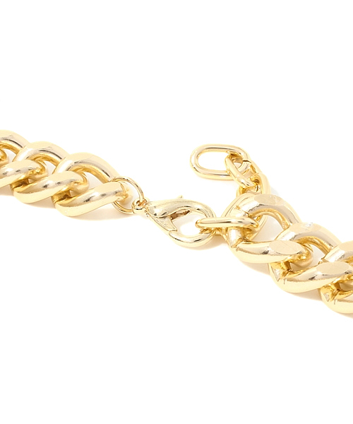 WEGO(ウィゴー)の「WEGO/ゴールドネックレス(ネックレス・レディース・ゴールド/シルバー・FREE)」の4枚目の写真