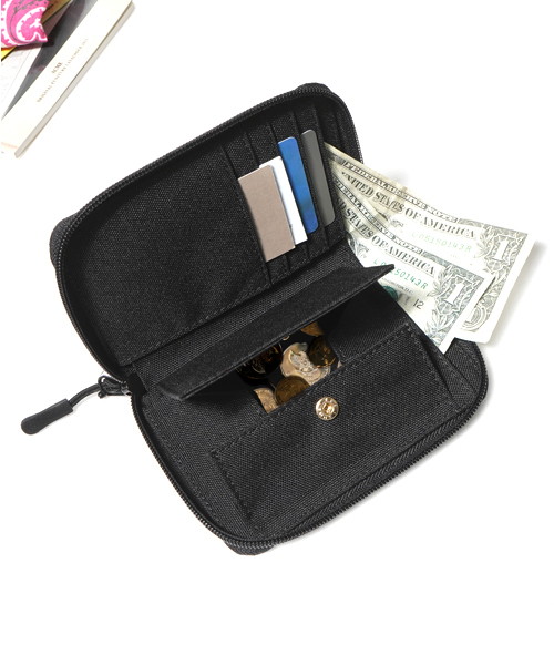 BEN DAVIS(ベンデイビス)の「《BEN DAVIS》 ZIP WALLET(財布・メンズ・ブラック/ブラック系その他・FREE)」の9枚目の写真
