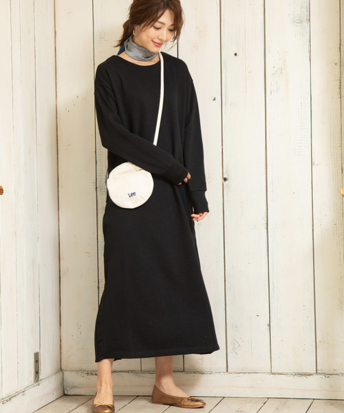 Lee（リー）の「【Lee×ViS】 ラウンドポシェット（ショルダーバッグ・レディース・ブラック/オリーブ/ホワイト系その他/ブルー系その他・FREE）」の7枚目の写真