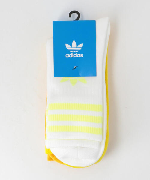 adidas Originals(アディダスオリジナルス)の「<adidas Originals> MID CUT CREW SOCK/ソックス(ソックス/靴下・メンズ・ブラック/ホワイト/その他1・27-29cm)」の3枚目の写真