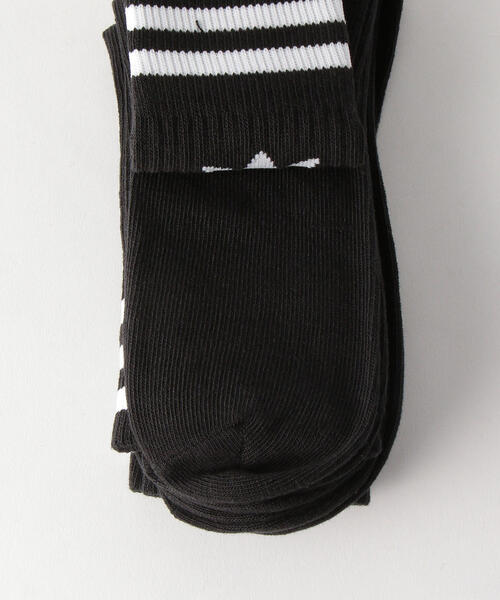 adidas Originals(アディダスオリジナルス)の「<adidas Originals> MID CUT CREW SOCK/ソックス(ソックス/靴下・メンズ・ブラック/ホワイト/その他1・27-29cm)」の5枚目の写真
