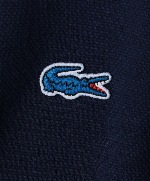 LACOSTE（ラコステ）の「【Begin11月号掲載】LACOSTE: 別注 ビッグシルエット スウェット ロングスリーブ ポロシャツ (トレーナー)（スウェット・メンズ・ホワイト/ブラック/ネイビー・SMALL/MEDIUM/LARGE/X-LARGE）」の5枚目の写真