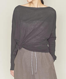 ASTRAET | ASTRAET（アストラット）テレコ クルーネック プルオーバー(Tシャツ/カットソー)