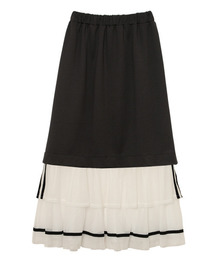 FLARE HEM JERSEY スカート