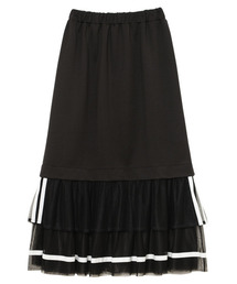 FLARE HEM JERSEY スカート