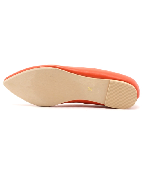 WEGO（ウィゴー）の「WEGO/フラットパンプス（パンプス・レディース・ホワイト/ブラック/ブルー/イエロー/オレンジ・23.5/24.5）」の10枚目の写真