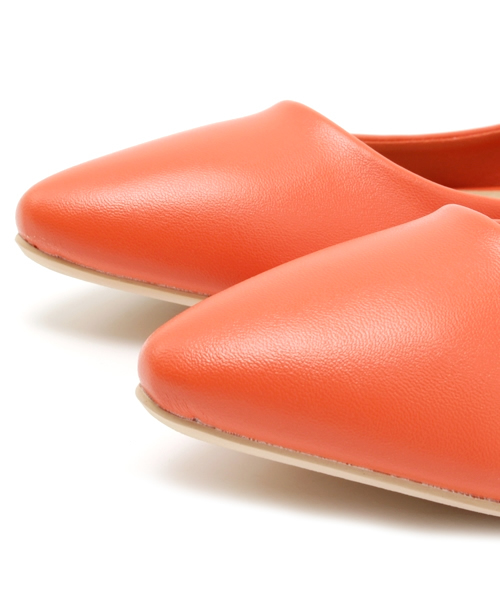 WEGO（ウィゴー）の「WEGO/フラットパンプス（パンプス・レディース・ホワイト/ブラック/ブルー/イエロー/オレンジ・23.5/24.5）」の6枚目の写真