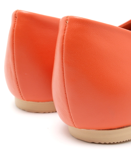 WEGO（ウィゴー）の「WEGO/フラットパンプス（パンプス・レディース・ホワイト/ブラック/ブルー/イエロー/オレンジ・23.5/24.5）」の7枚目の写真