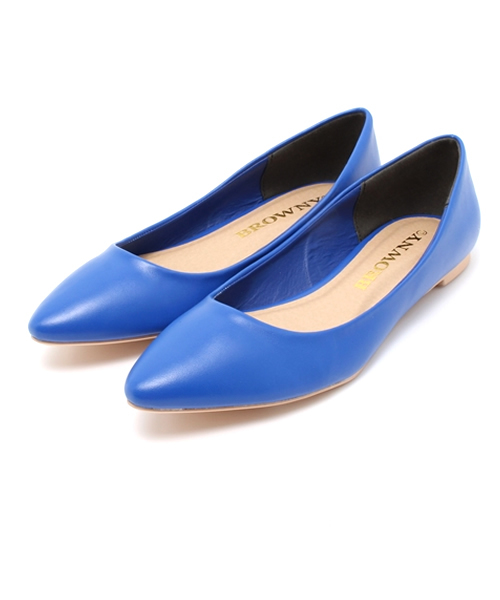 WEGO（ウィゴー）の「WEGO/フラットパンプス（パンプス・レディース・ホワイト/ブラック/ブルー/イエロー/オレンジ・23.5/24.5）」の11枚目の写真