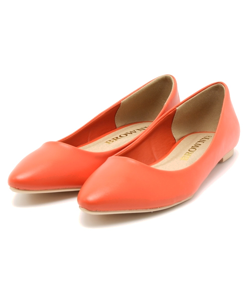 WEGO（ウィゴー）の「WEGO/フラットパンプス（パンプス・レディース・ホワイト/ブラック/ブルー/イエロー/オレンジ・23.5/24.5）」の12枚目の写真