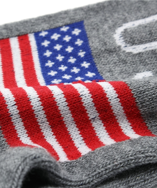 NANO universe（ナノユニバース）の「ROSTER SOX(ロスターソックス)/ FLAG（ソックス/靴下・メンズ・ホワイト/ネイビー/グレー・FREE）」の6枚目の写真