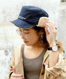 Ruben | NYLON EAR COVER WORK CAP/ナイロン耳ボアワークキャップ(キャップ)