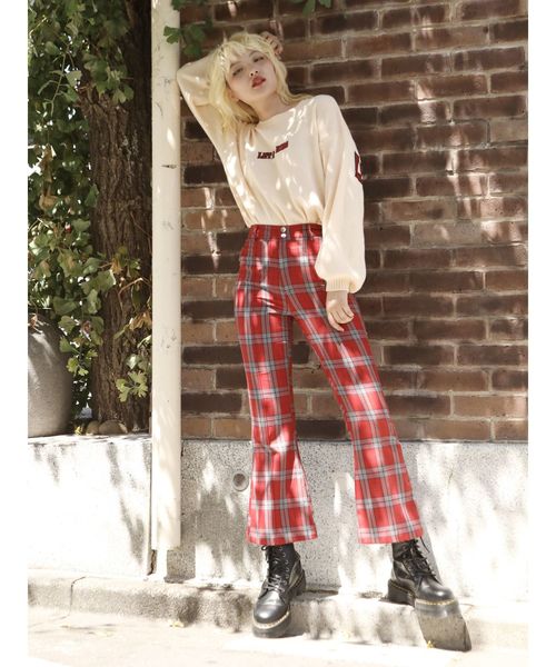 jouetie（ジュエティ）の「LET ME RIDEジャカードニット（ニット/セーター・レディース・ブラック/ベージュ/アイボリー・MEDIUM）」の13枚目の写真