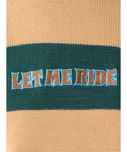 jouetie（ジュエティ）の「LET ME RIDEジャカードニット（ニット/セーター・レディース・ブラック/ベージュ/アイボリー・MEDIUM）」の22枚目の写真